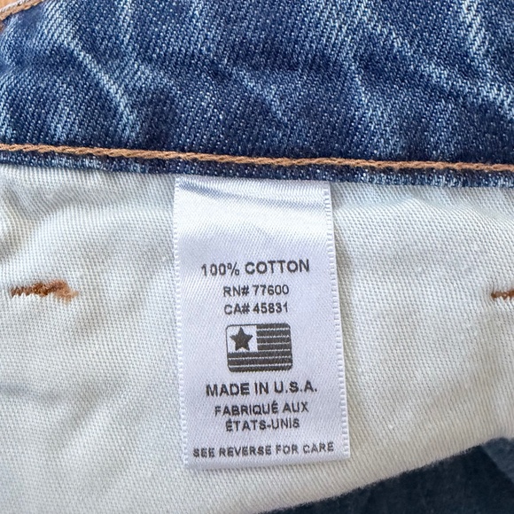 Sandrine Rose x Free People NWOT High-Rise Button-Fly Jeans - Picture 10 of 14